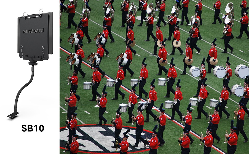 SB10 - Snare & Bass Drum Lyre - Detail 2