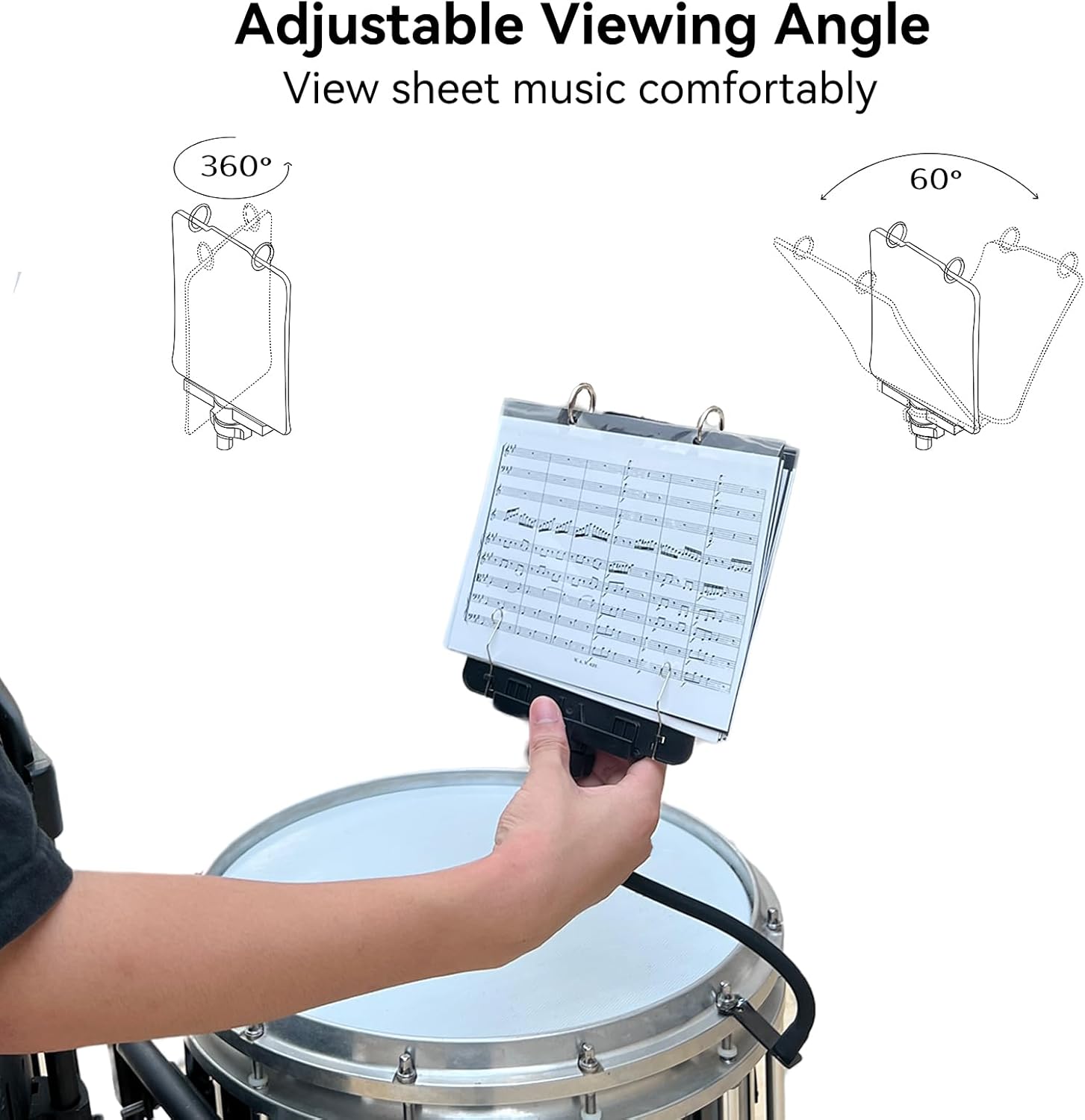 SB10 - Snare & Bass Drum Lyre thumbnail 3