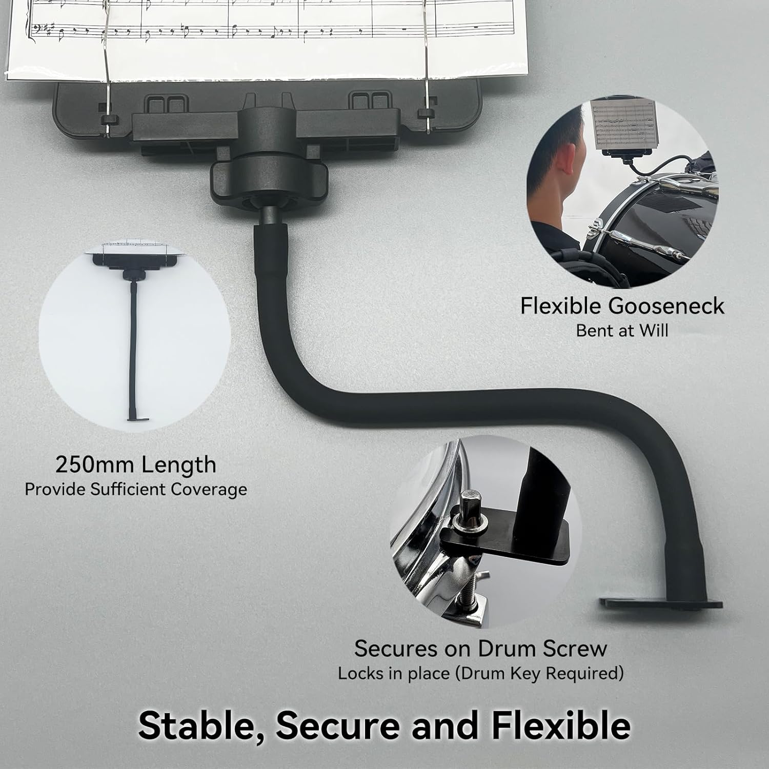 SB10 - Snare & Bass Drum Lyre thumbnail 6