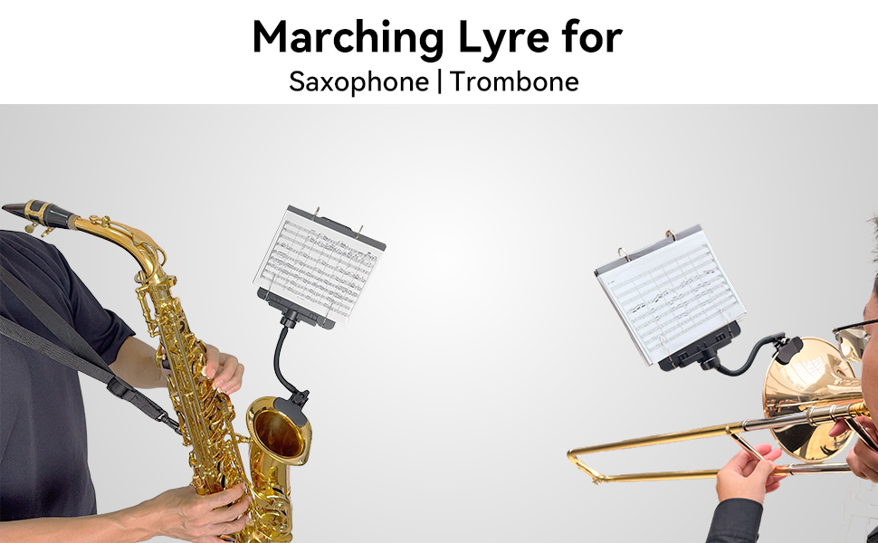 ST10 - Saxophone Lyre - Detail 3