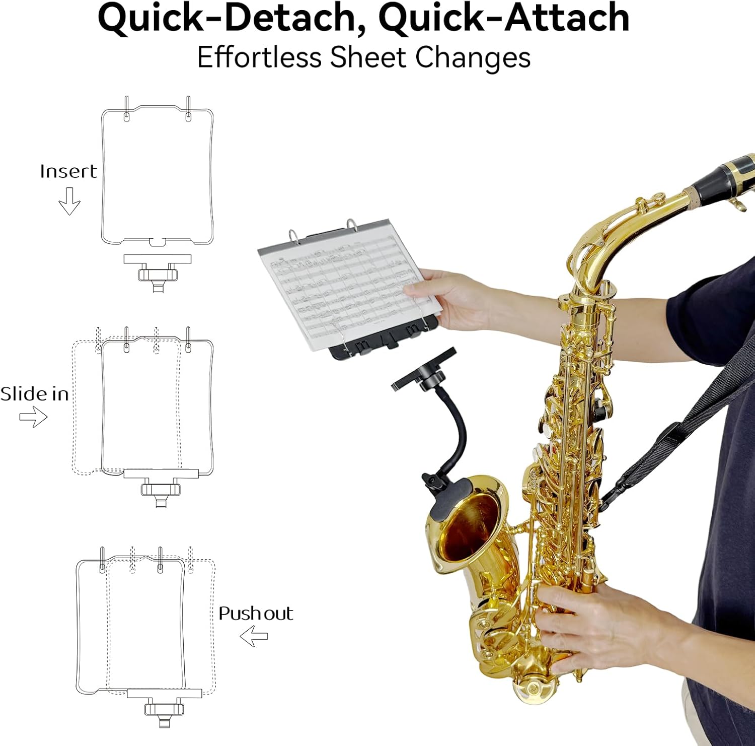 ST10 - Saxophone Lyre thumbnail 4